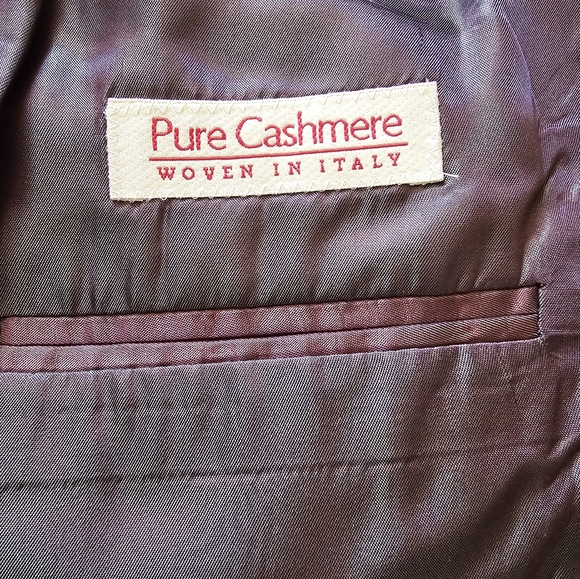 Montreal Canada S. Cohen Comfort Black Cashmere Sport Coat Men's Size 42R - Picture 9 of 13